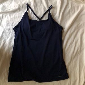 Patagonia navy cross beta tank top